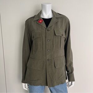SMYTHE ARMY JACKET in Distressed surplus